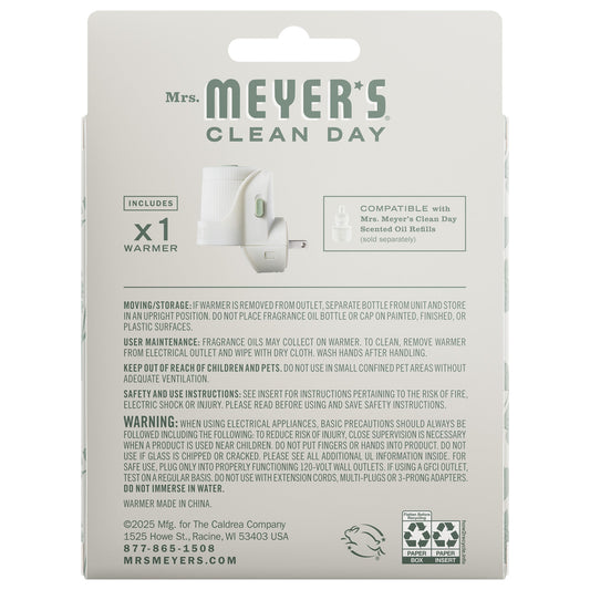 Mrs. Meyer's Electric Plug-In Scented Oil Warmer