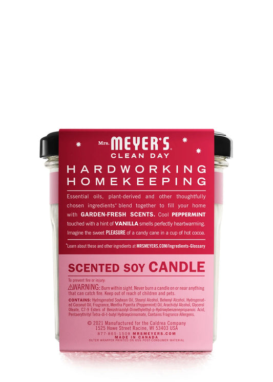 Mrs. Meyer's Peppermint Large Scented Soy Candle