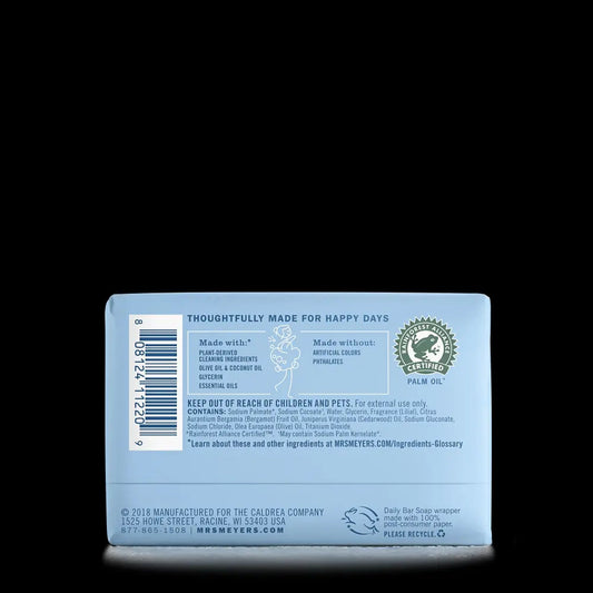 Mrs. Meyer's Rain Water Everyday Bar Soap
