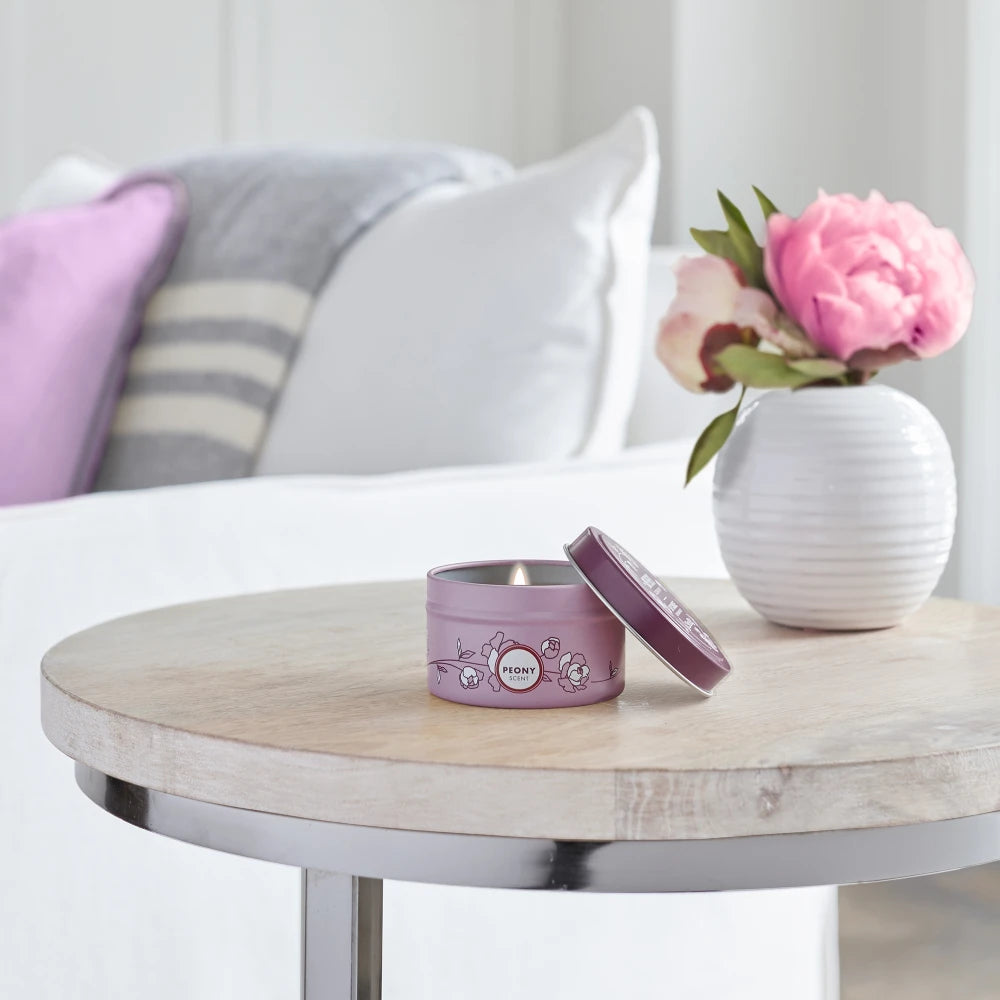 Mrs. Meyer's Peony Garden-Scented Tin Candle