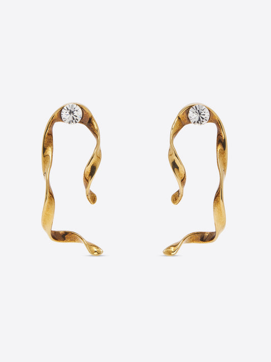 Wave Stud Earrings