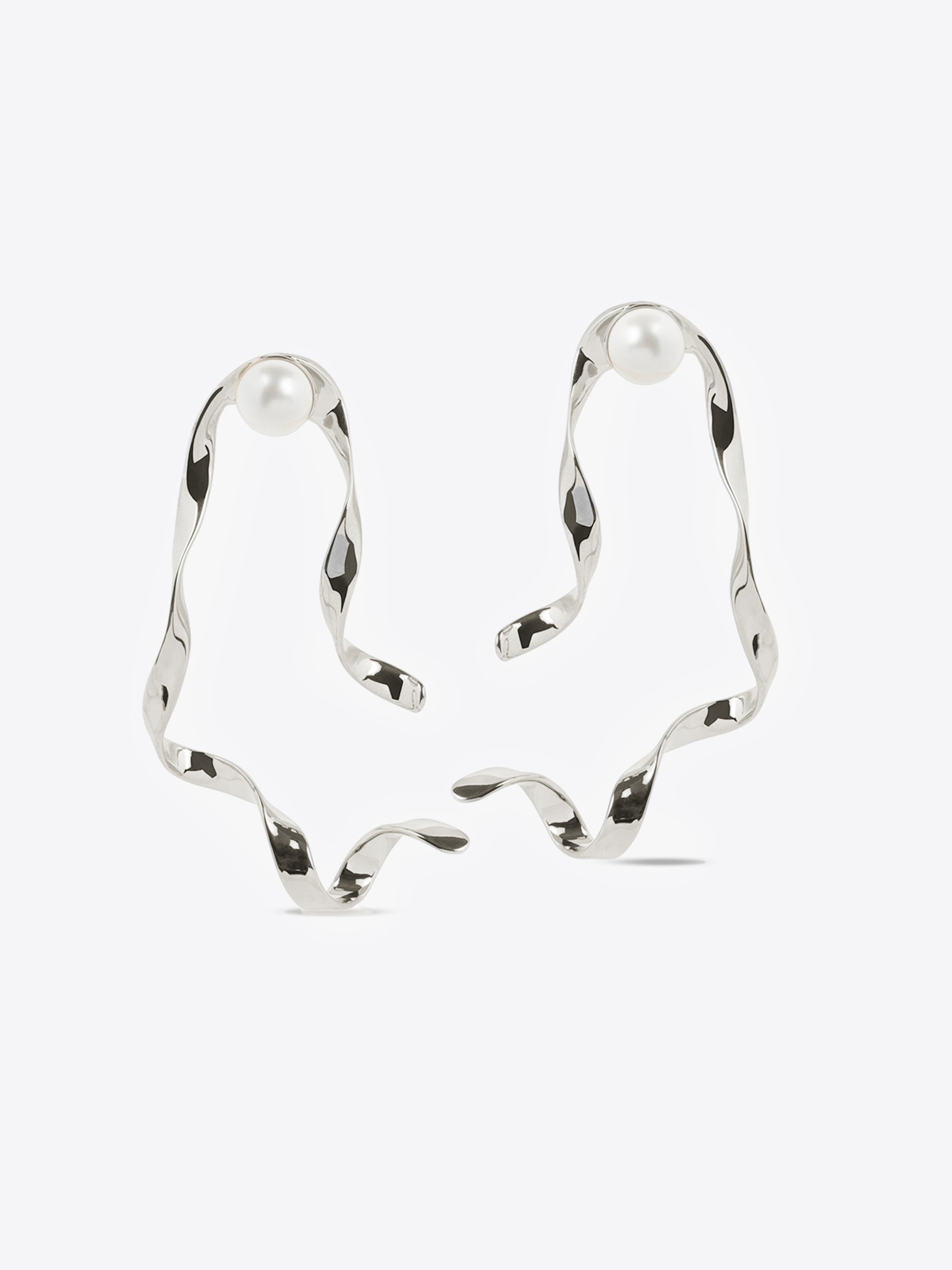 Wave Stud Earrings