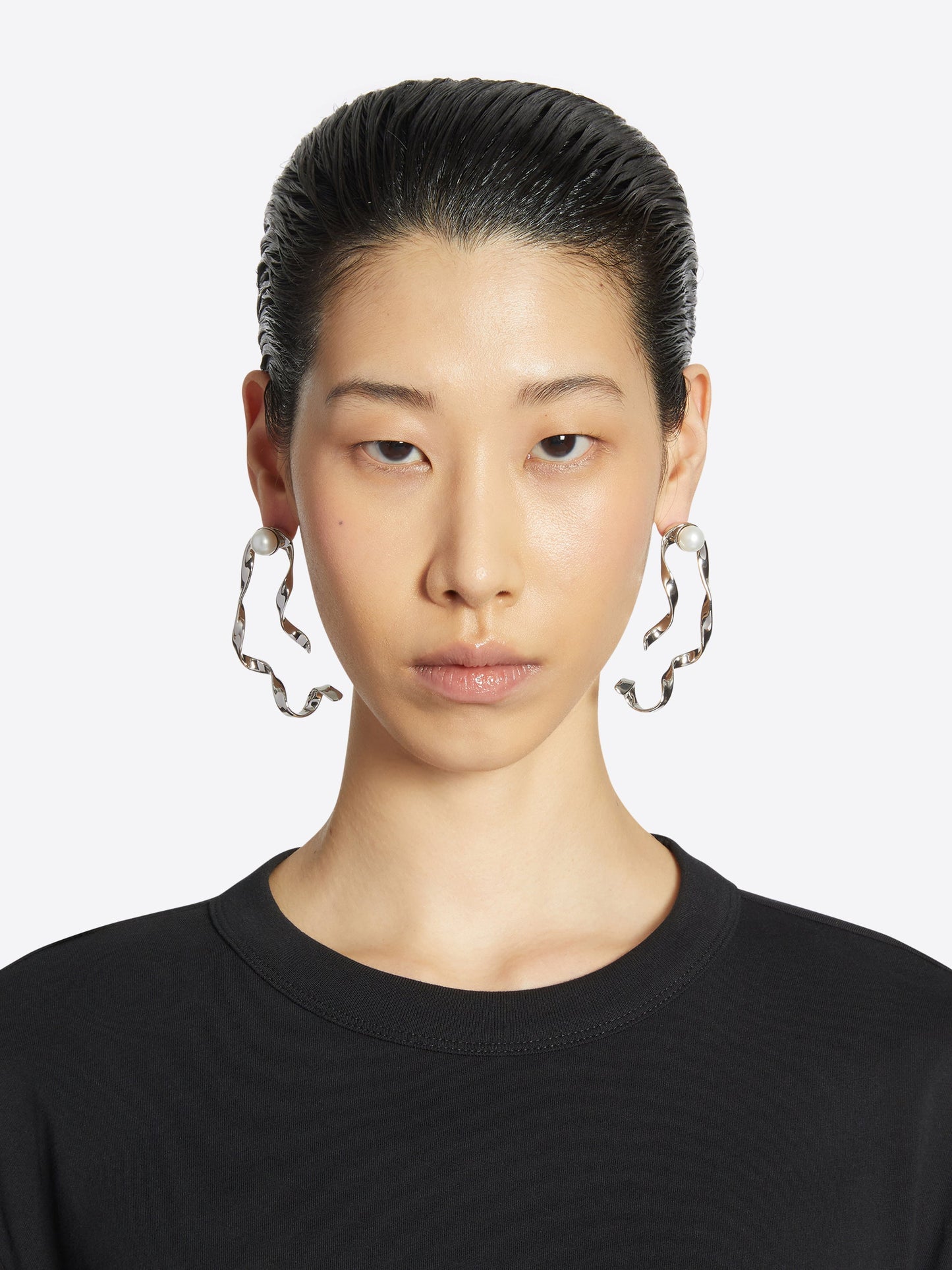 Wave Stud Earrings