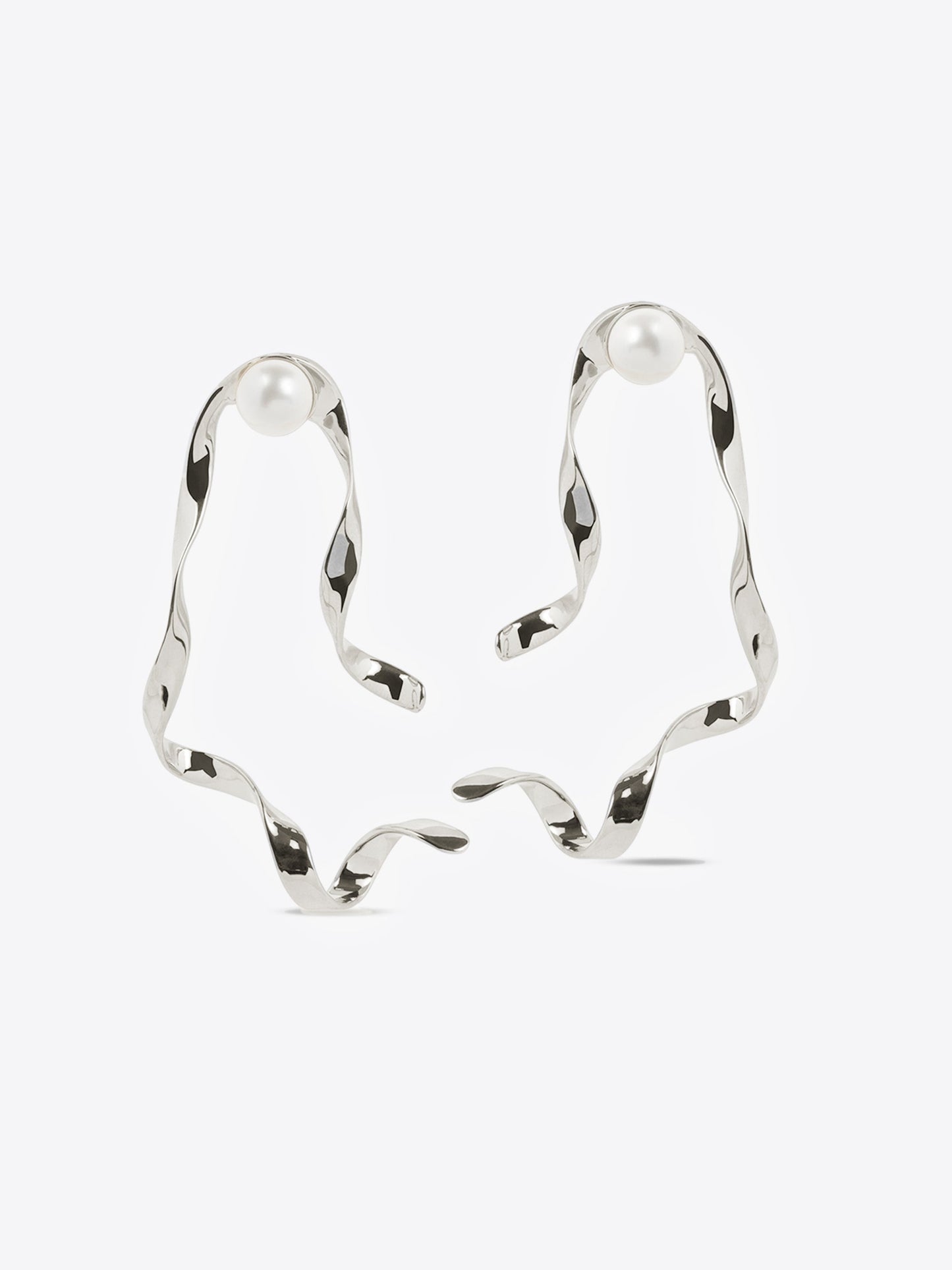 Wave Stud Earrings