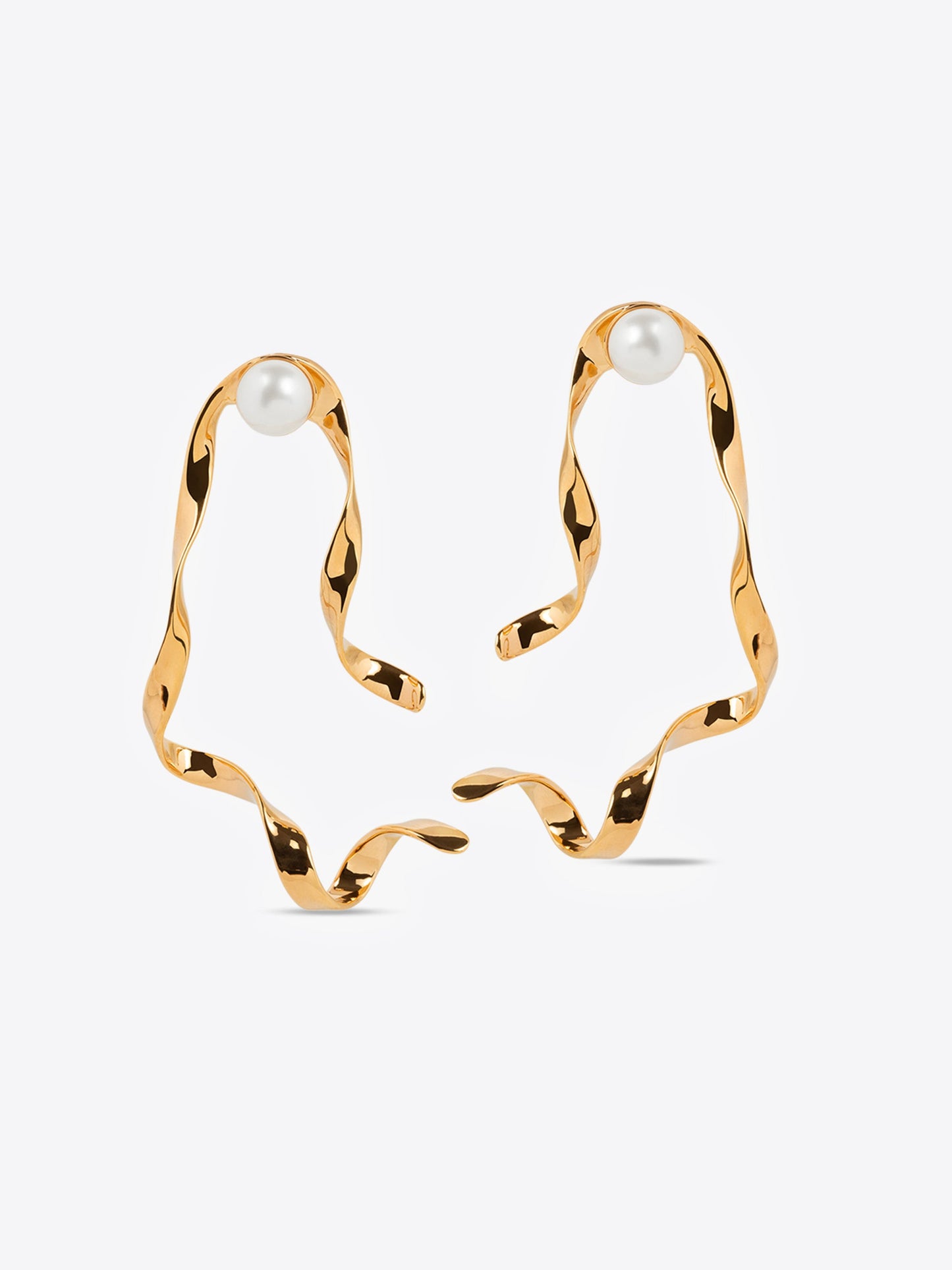 Wave Stud Earrings