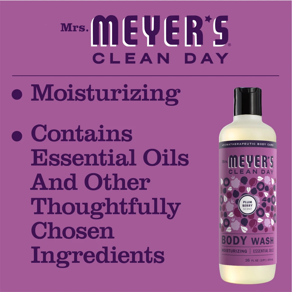 Mrs. Meyer's Plum Berry Daily Body Wash