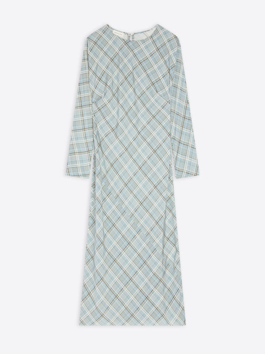 Waisted Silk Dress