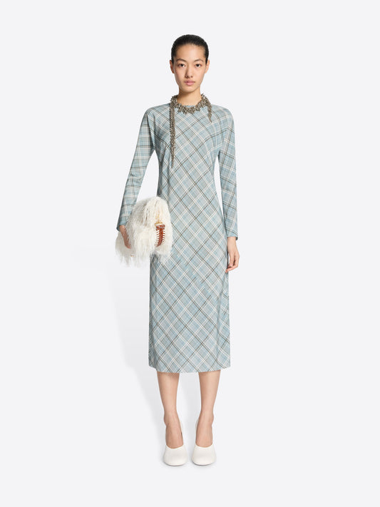 Waisted Silk Dress