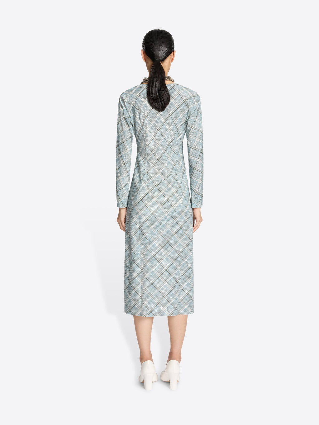 Waisted Silk Dress