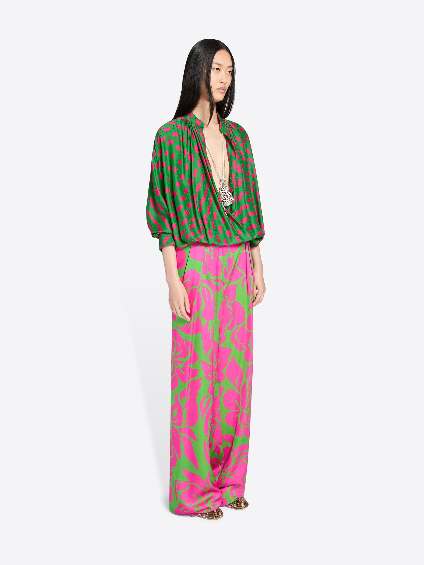 Viscose Wrap Shirt