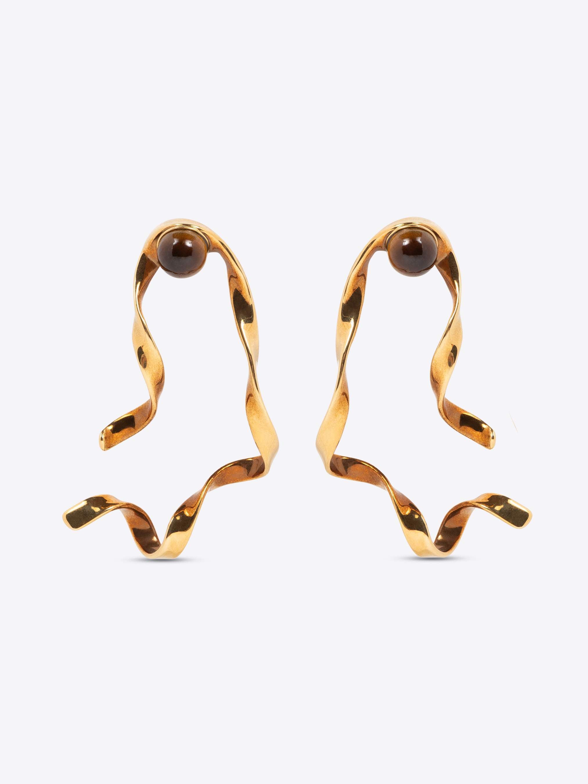 Wave Stud Earrings