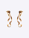 Wave Stud Earrings