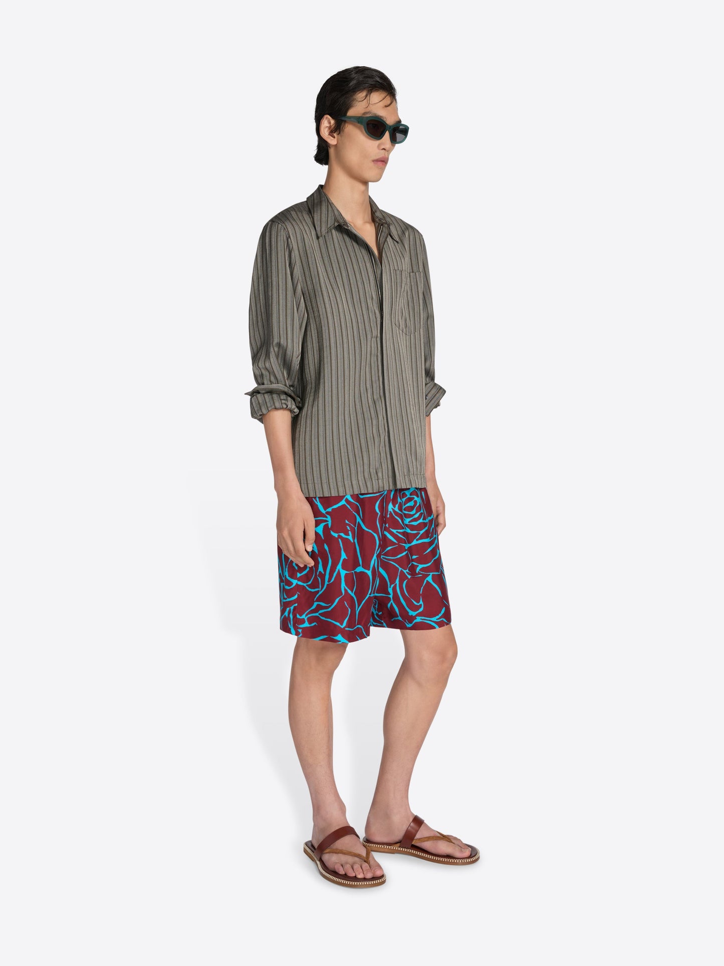 Viscose Zip Shirt