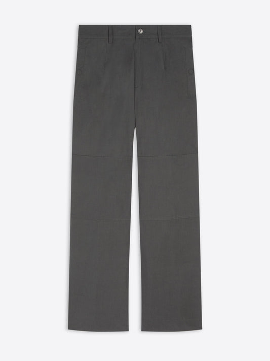 Wide Cotton Poplin Pants