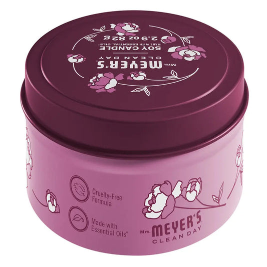 Mrs. Meyer's Peony Garden-Scented Tin Candle