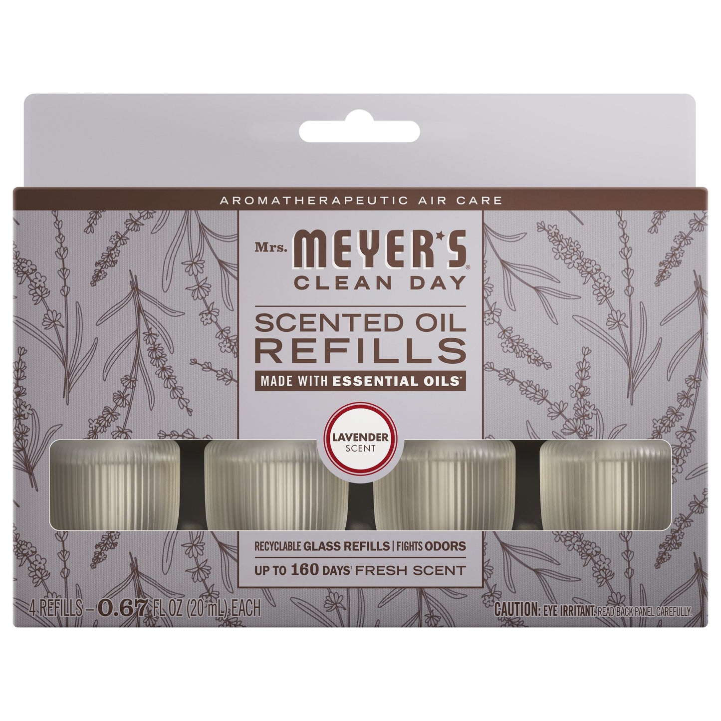Mrs. Meyer's Lavender 4-Pack Plug-In Scented Oil Refills