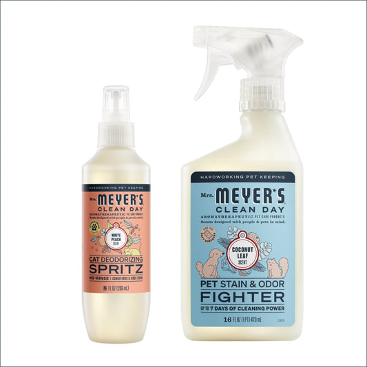 Mrs. Meyer's Cat Care Cleaning Set