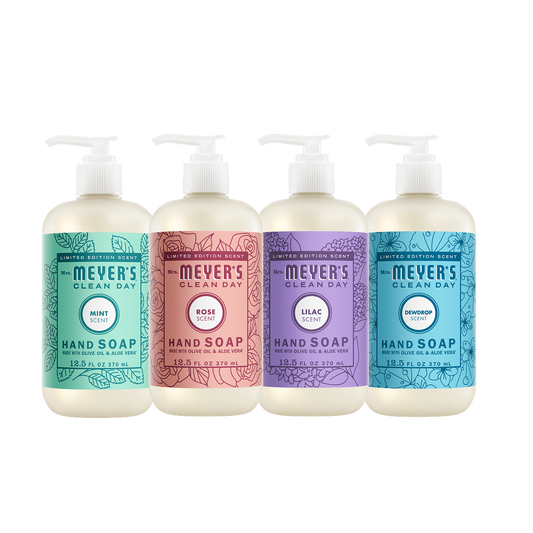 Mrs. Meyer's Spring Seasonal Liquid Hand Soap Collection
