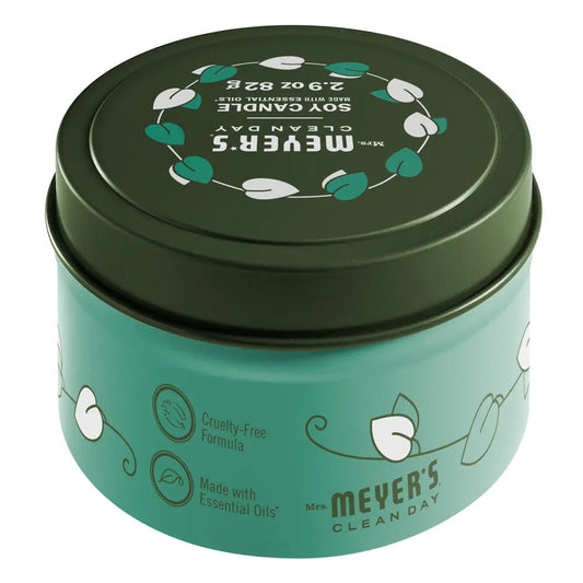 Mrs. Meyer's Basil Garden-Scented Tin Candle