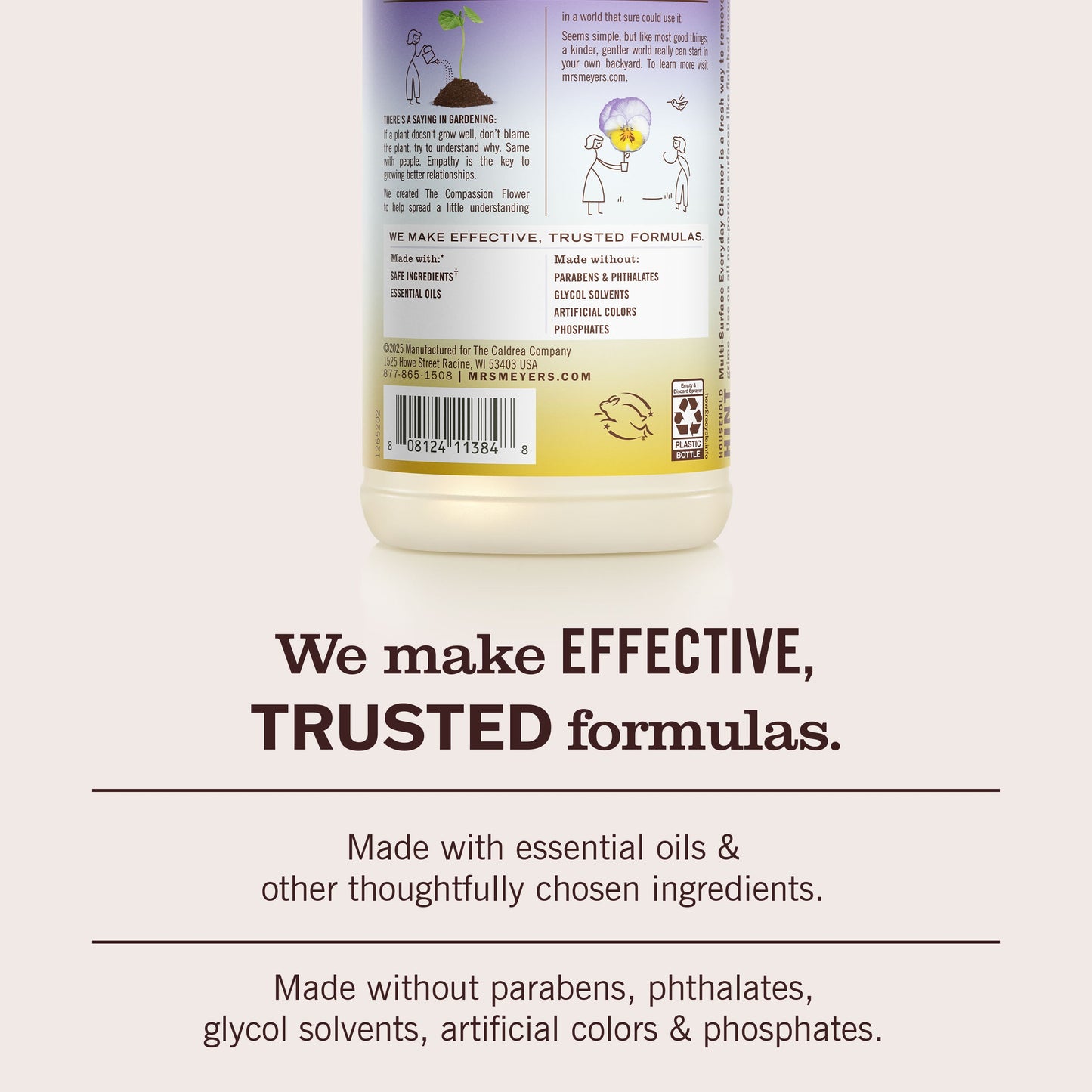 Mrs. Meyer's Compassion Flower Everyday Multi-Surface Cleaning Spray