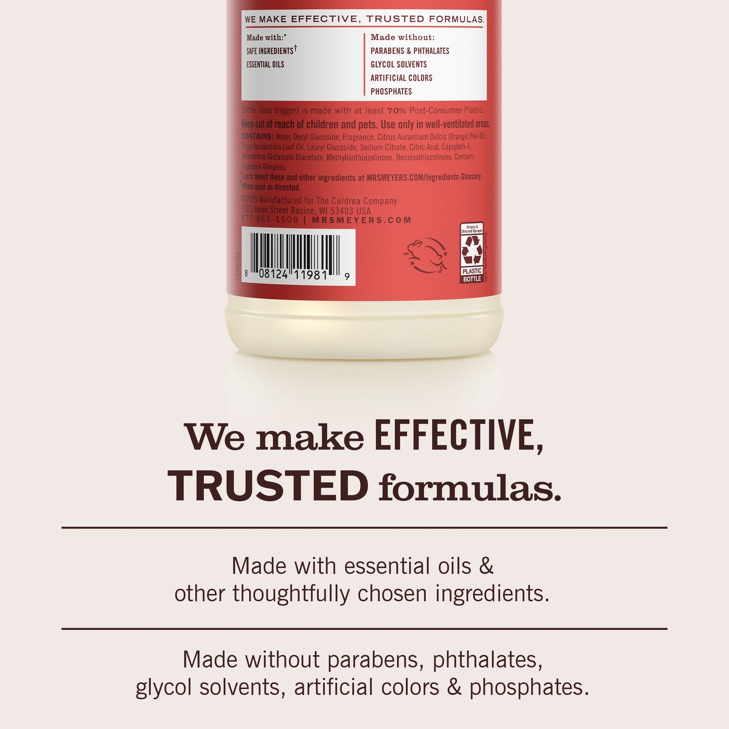 Mrs. Meyer's Tomato Vine Everyday Multi-Surface Cleaning Spray