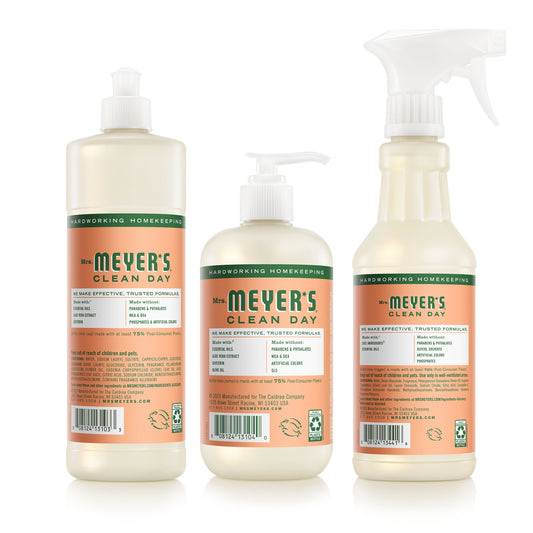 Mrs. Meyer's Geranium Essential Kitchen Cleaning Set