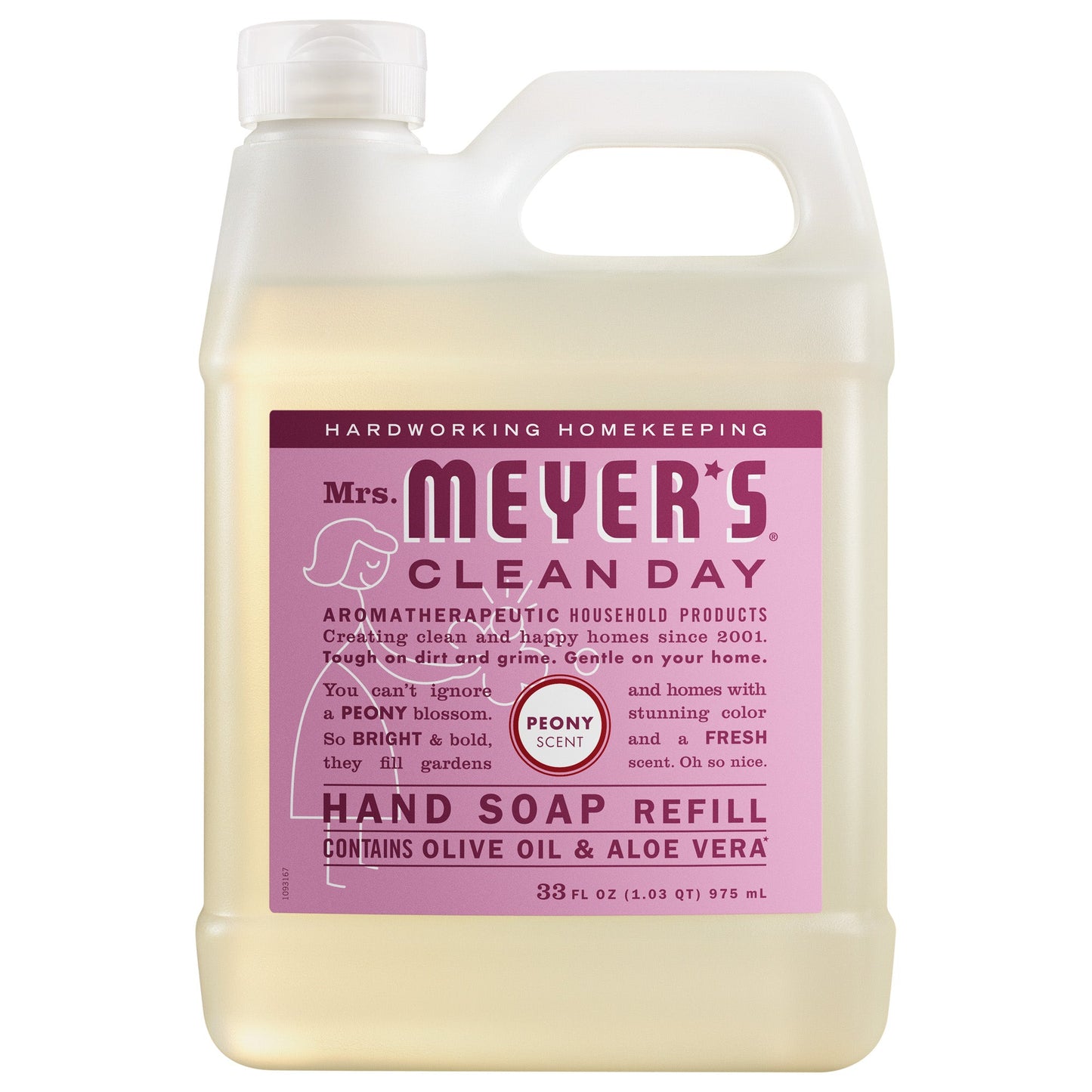 Mrs. Meyer's Peony Refill for Liquid Hand Soap