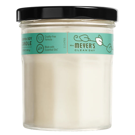 Mrs. Meyer's Basil Small Scented Soy Candle