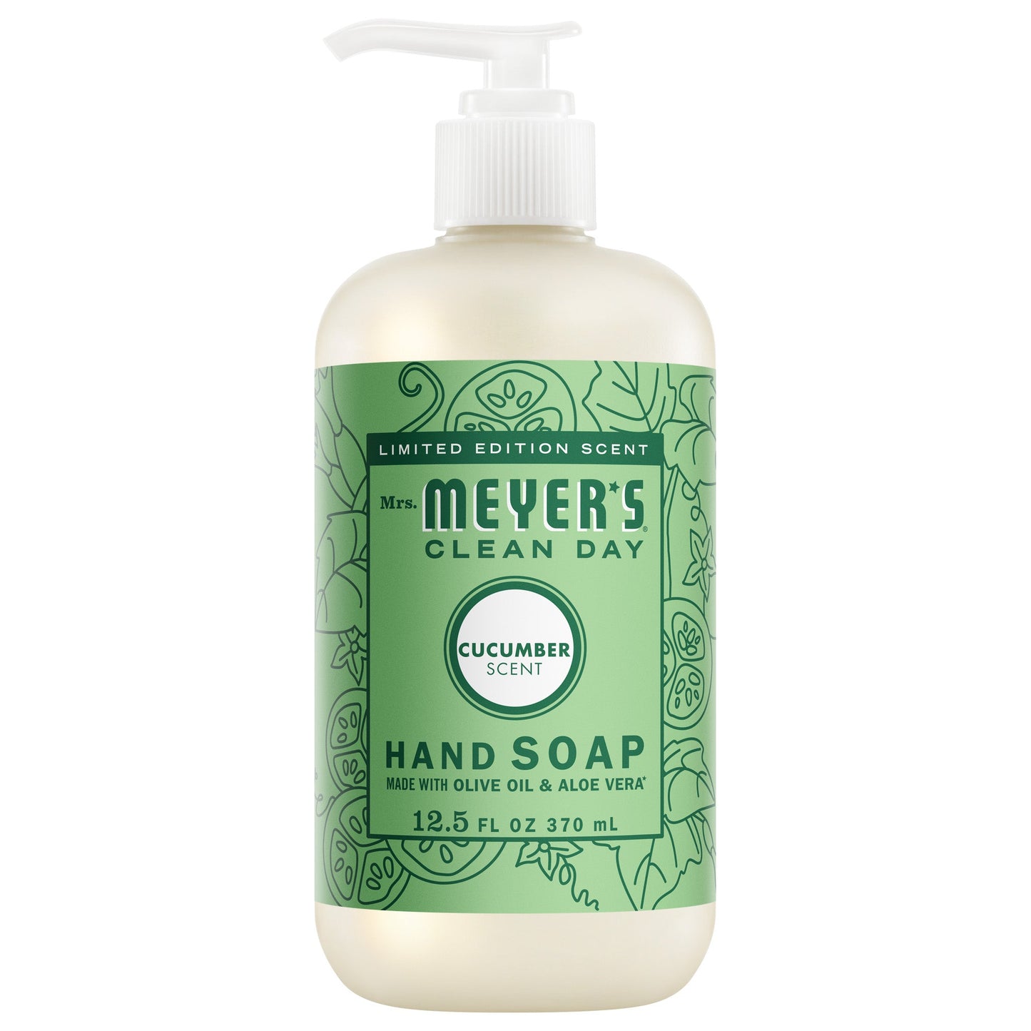 Mrs. Meyer's Cucumber Garden-Scented Liquid Hand Soap