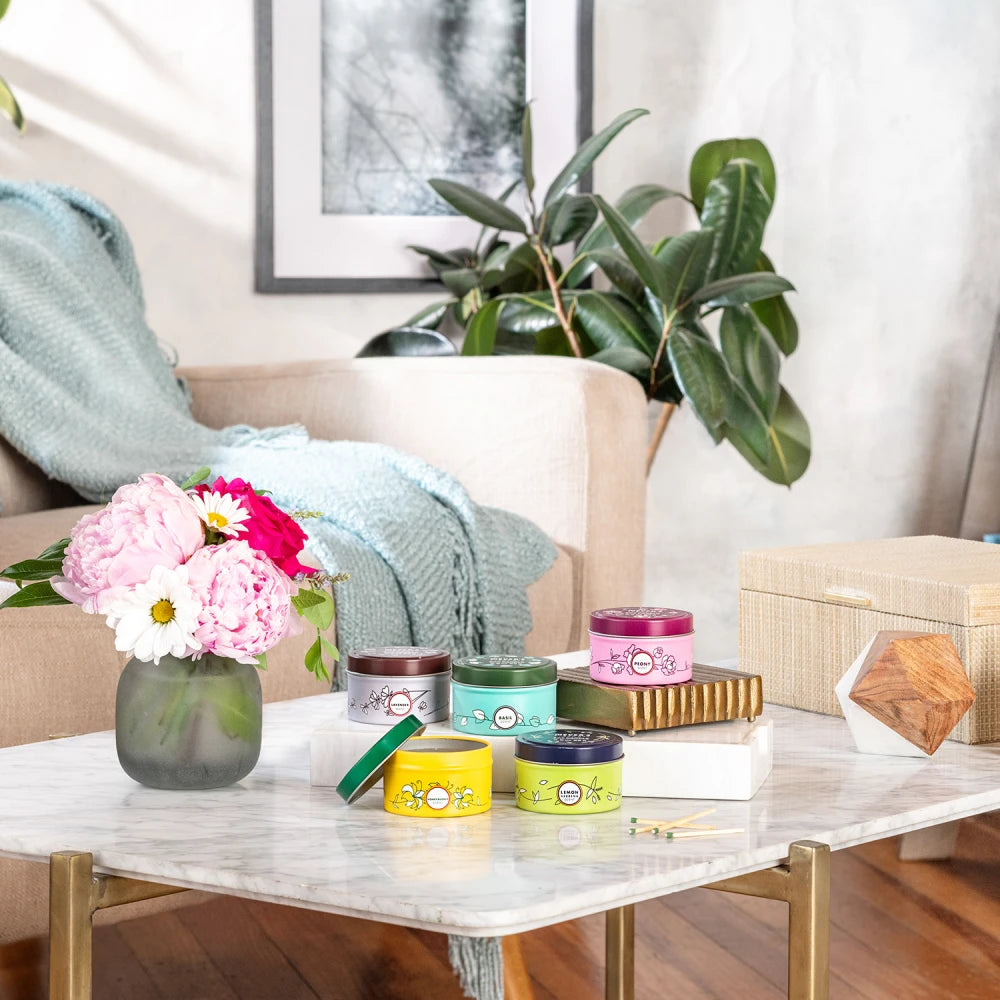 Mrs. Meyer's Rain Water Garden-Scented Tin Candle