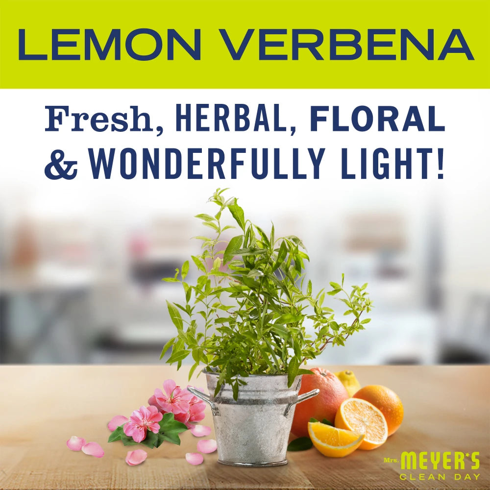Mrs. Meyer's Lemon Verbena Small Scented Soy Candle