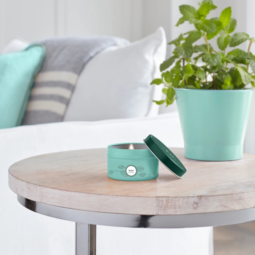 Mrs. Meyer's Mint Garden-Scented Tin Candle