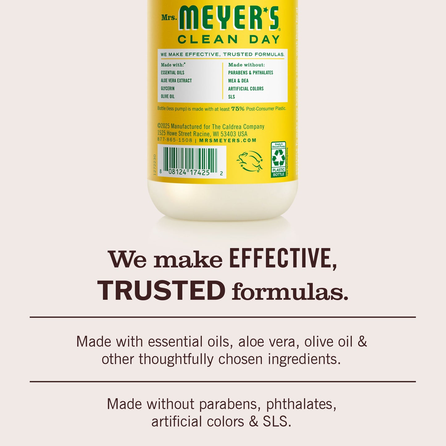Mrs. Meyer's Honeysuckle Garden-Scented Liquid Hand Soap