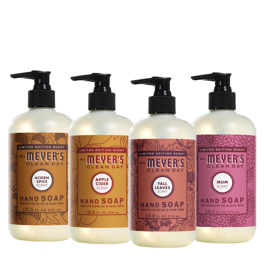 Mrs. Meyer's Fall Seasonal Liquid Hand Soap Collection