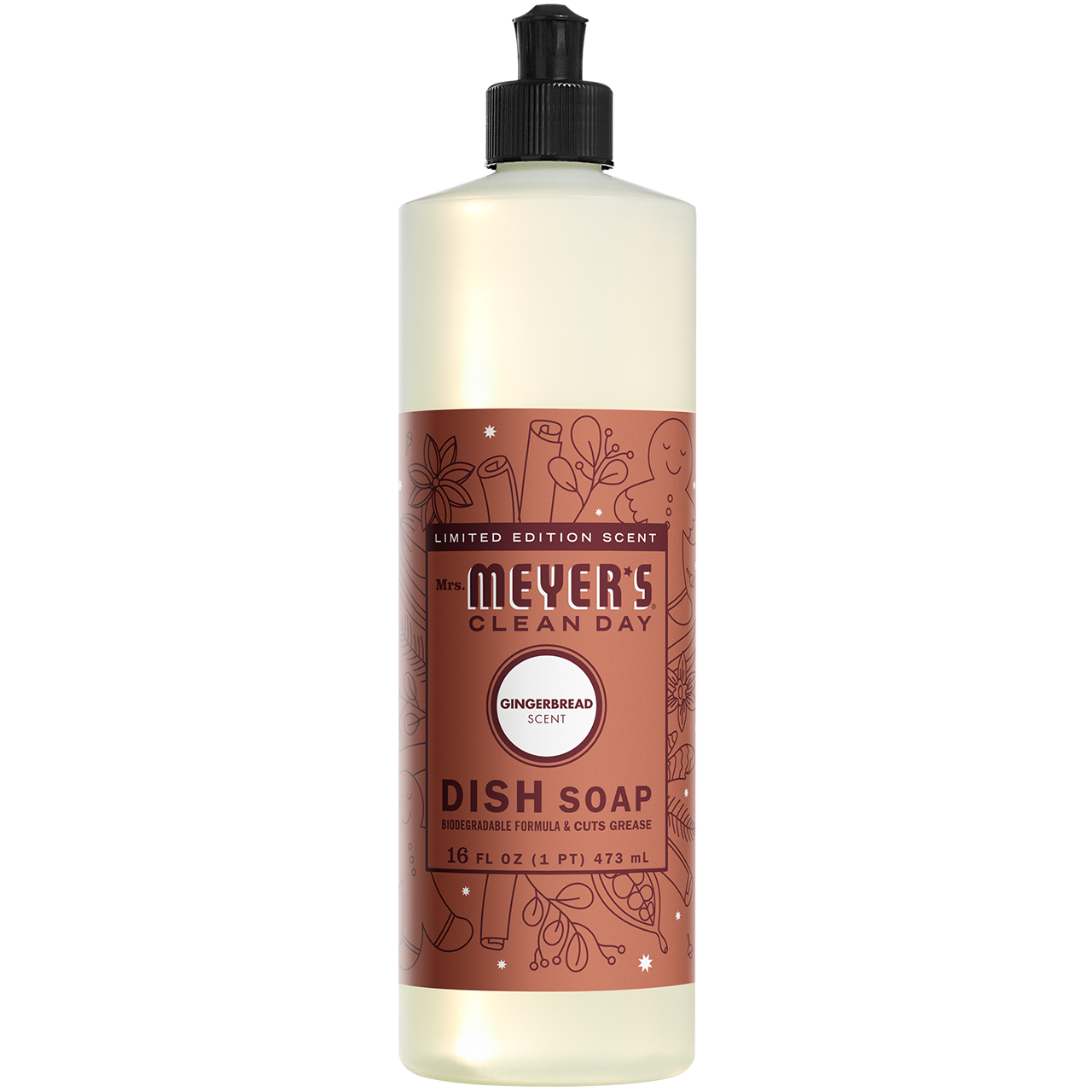 Mrs. Meyer's Holiday Seasonal Liquid Dish Soap Collection