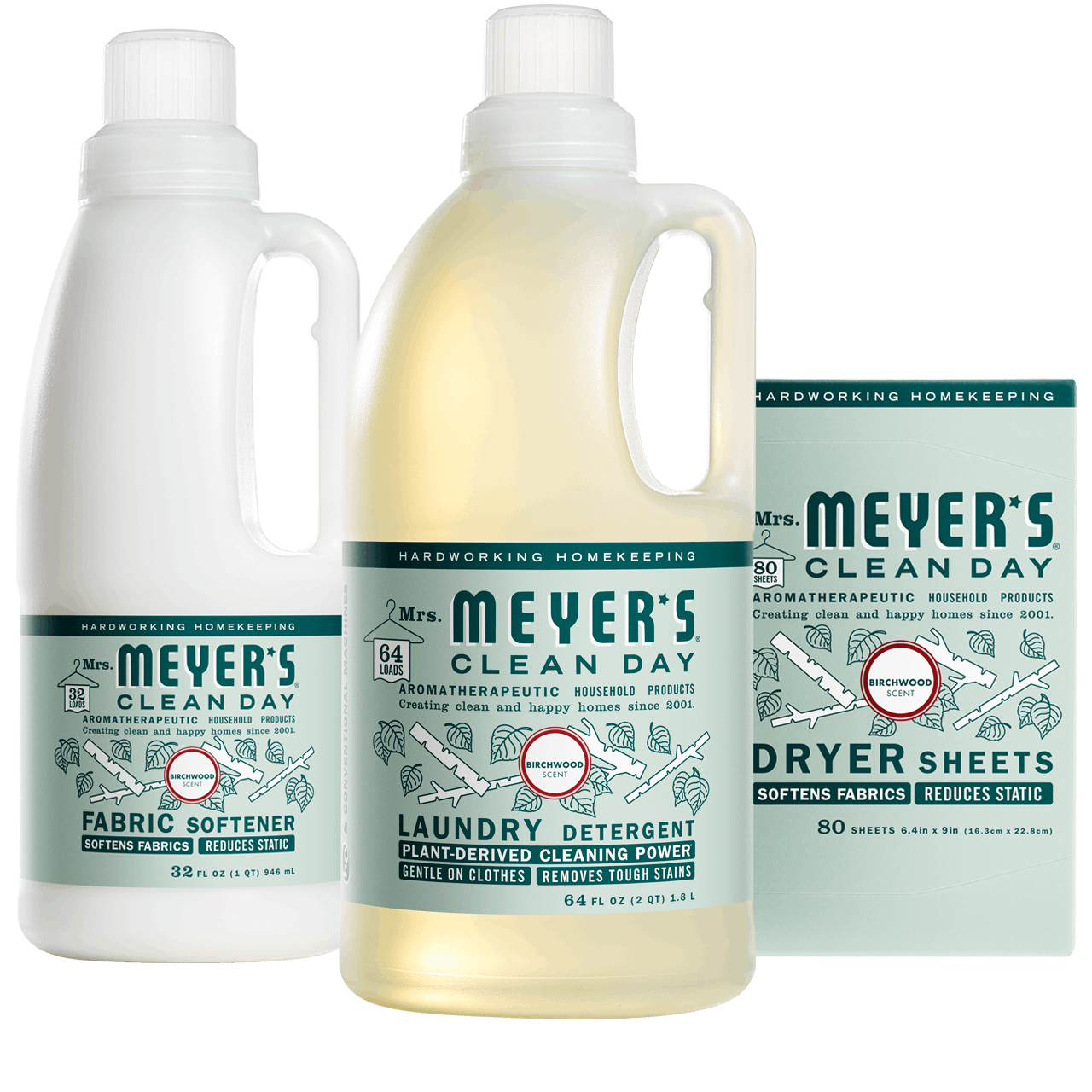 Mrs. Meyer's Birchwood Laundry Care Set