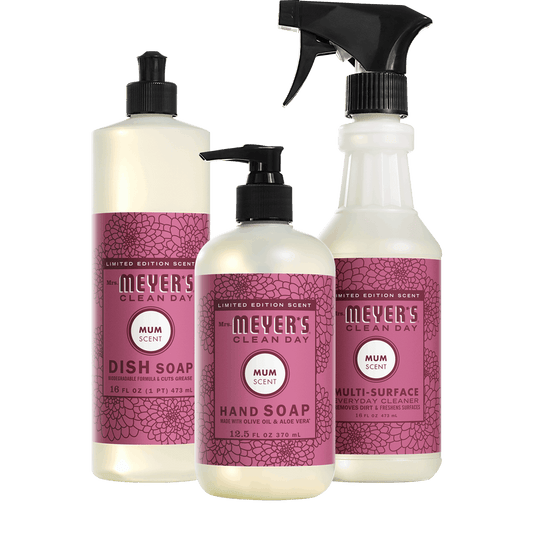 Mrs. Meyer's Mum Essential Kitchen Cleaning Set