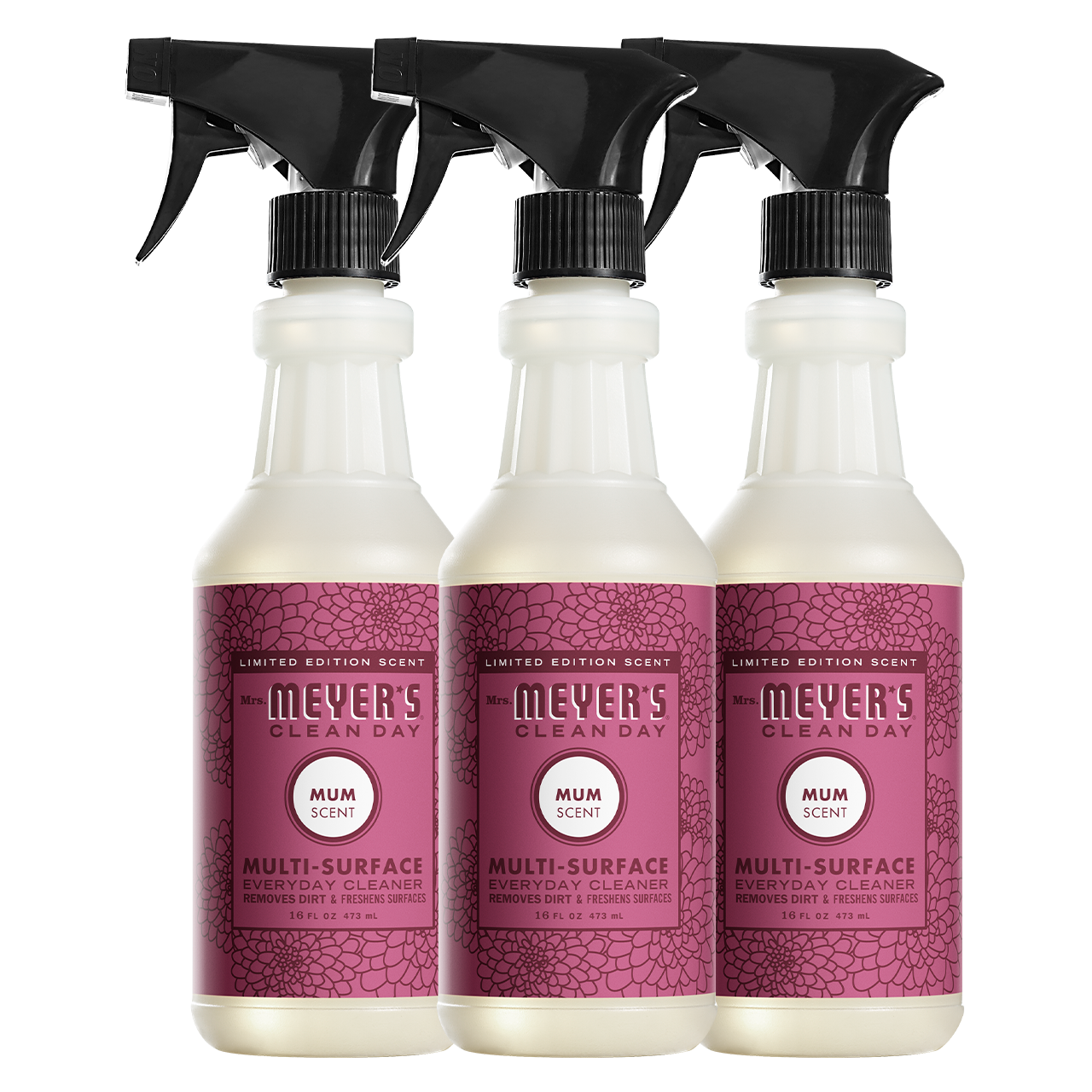 Mrs. Meyer's Mum 3-Count Everyday Multi-Surface Cleaner Bundle