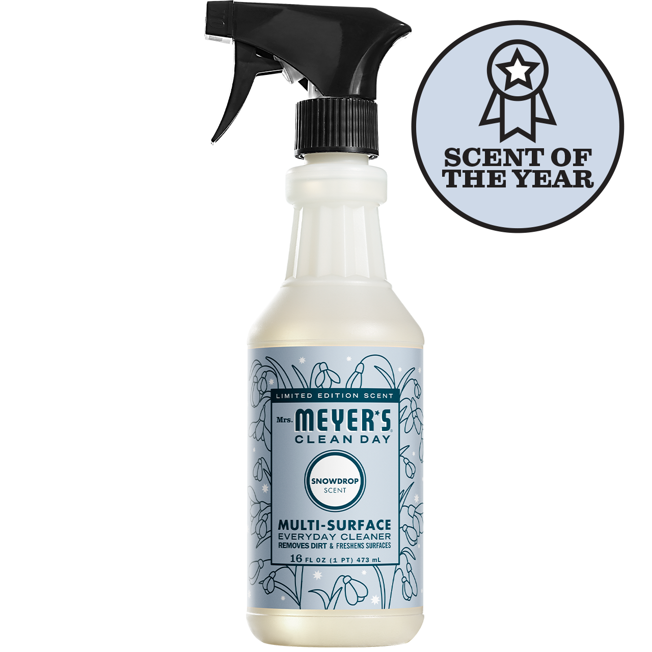 Mrs. Meyer's Snowdrop 5-Count Home Care Essentials Bundle