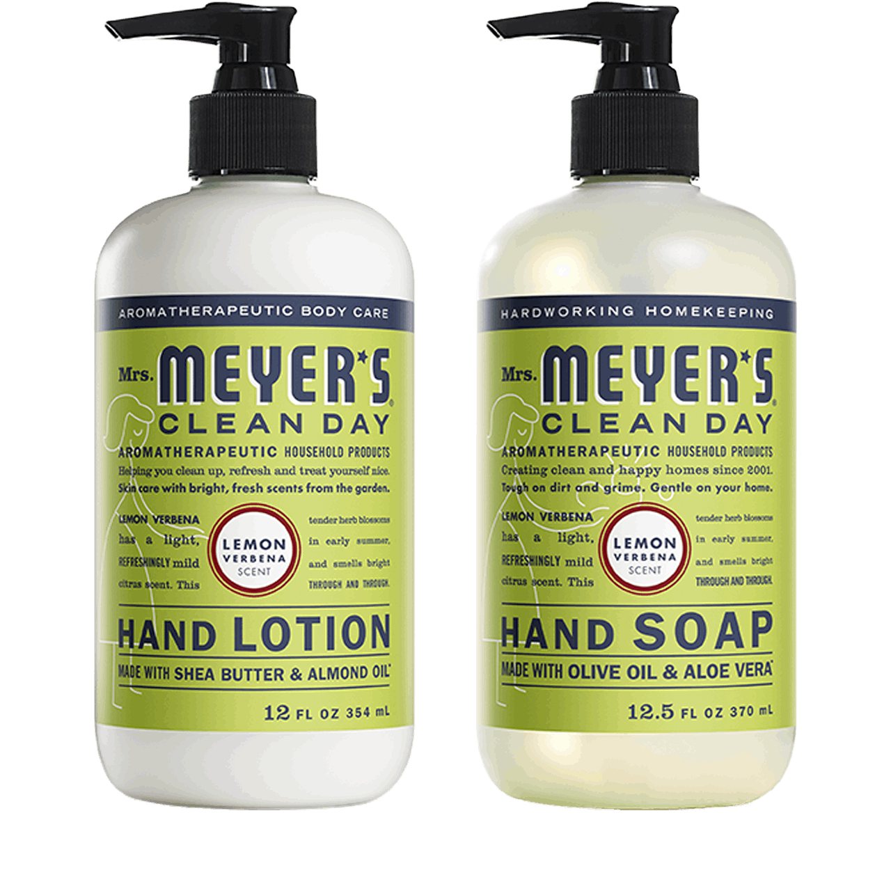 Mrs. Meyer's Lemon Verbena Essential Hand Care Set