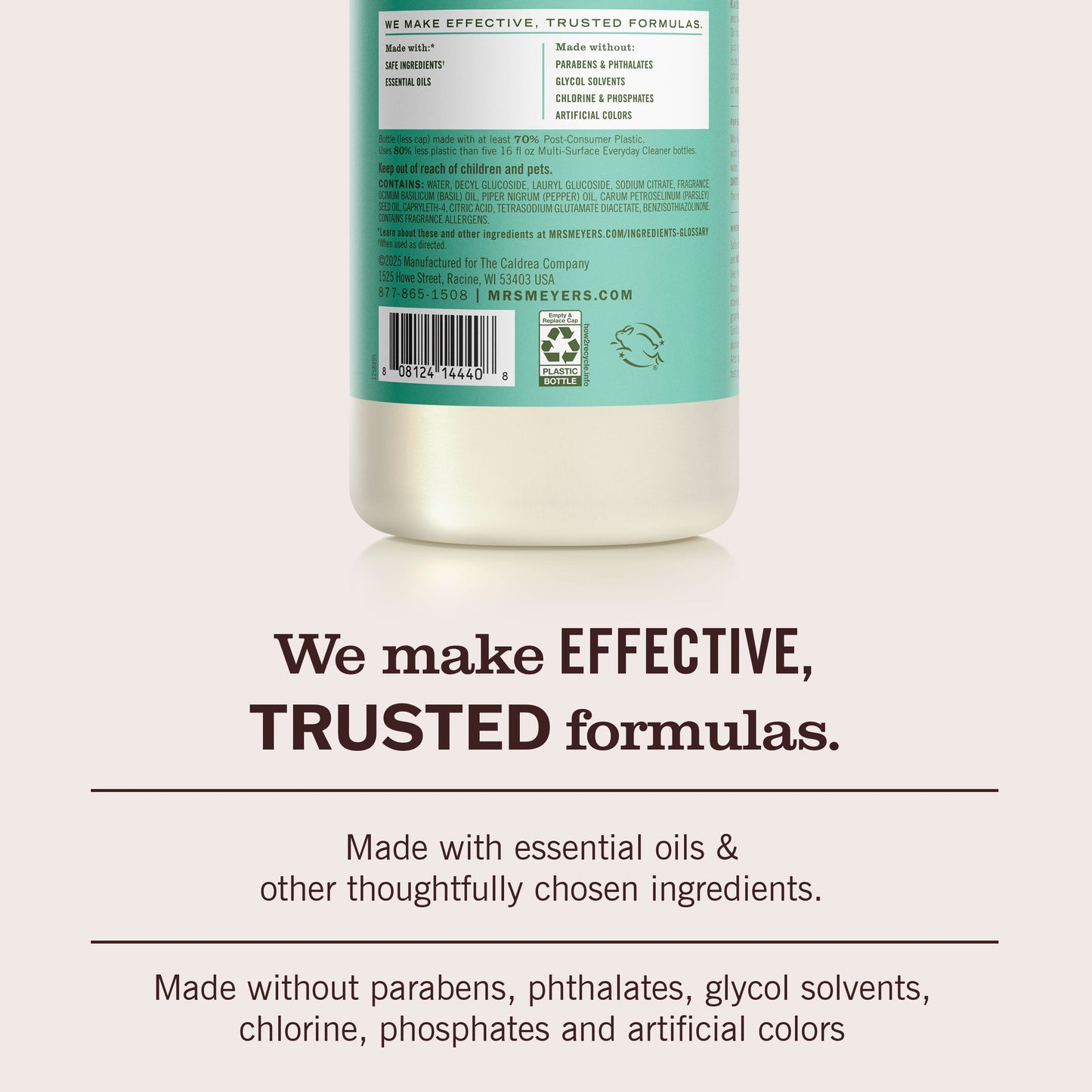 Mrs. Meyer's Basil Concentrated Multi-Surface Cleaner