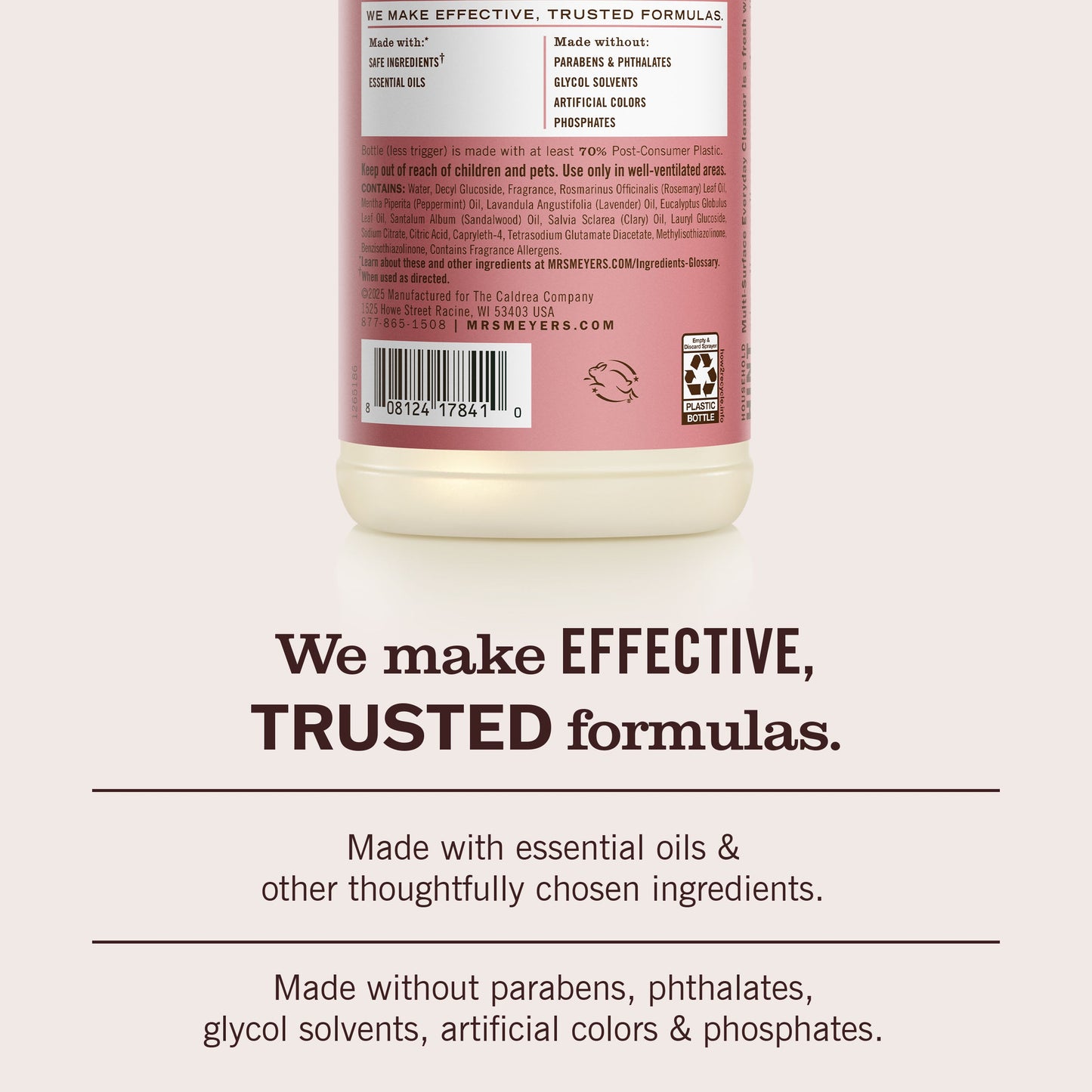 Mrs. Meyer's Rosemary Everyday Multi-Surface Cleaning Spray