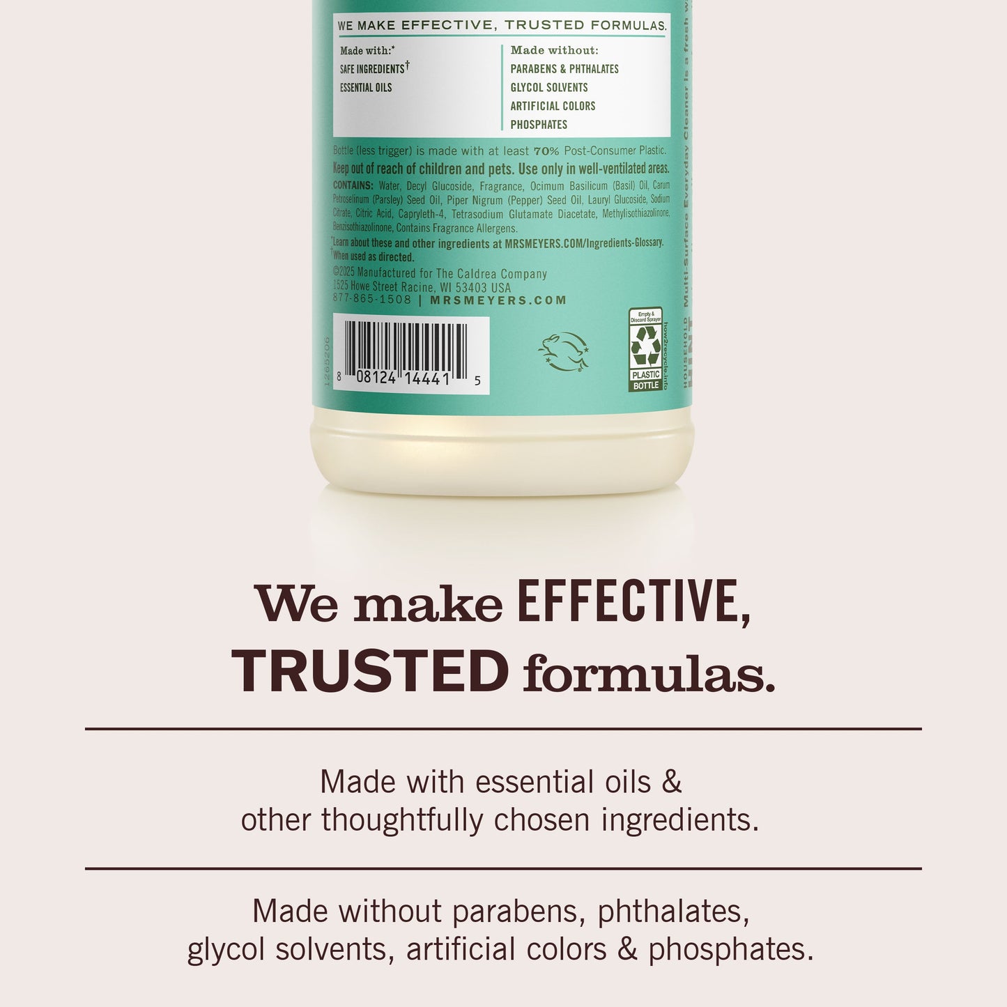Mrs. Meyer's Basil Everyday Multi-Surface Cleaning Spray
