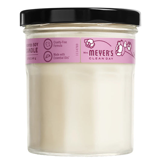 Mrs. Meyer's Peony Small Scented Soy Candle