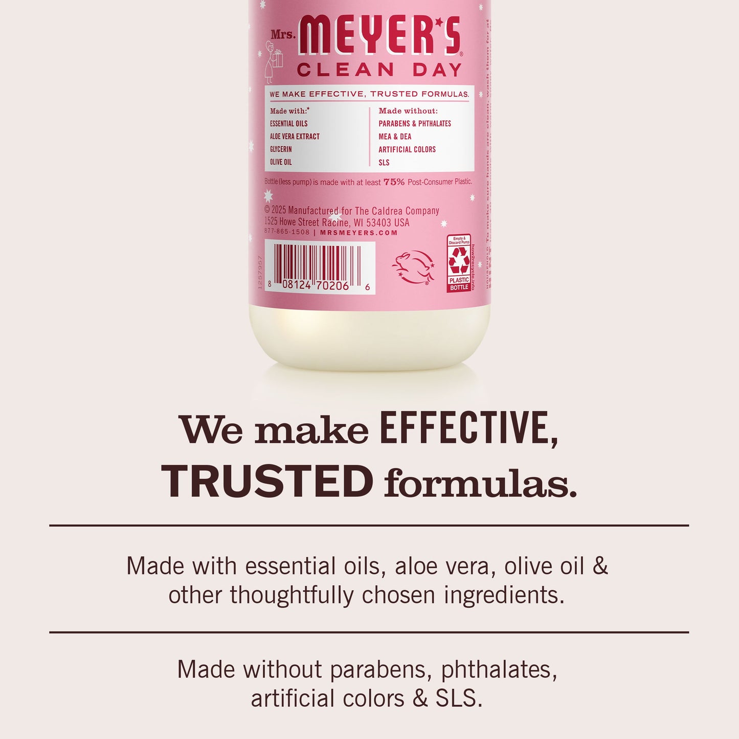Mrs. Meyer's Peppermint Garden-Scented Liquid Hand Soap