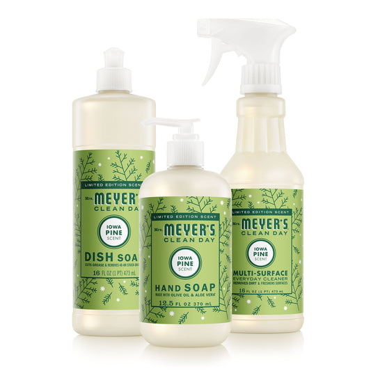 Mrs. Meyer's Iowa Pine Essential Kitchen Cleaning Set