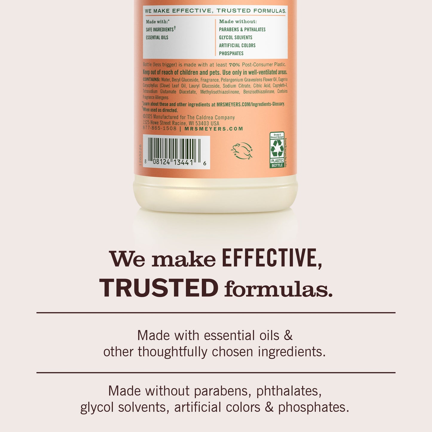 Mrs. Meyer's Geranium Everyday Multi-Surface Cleaning Spray