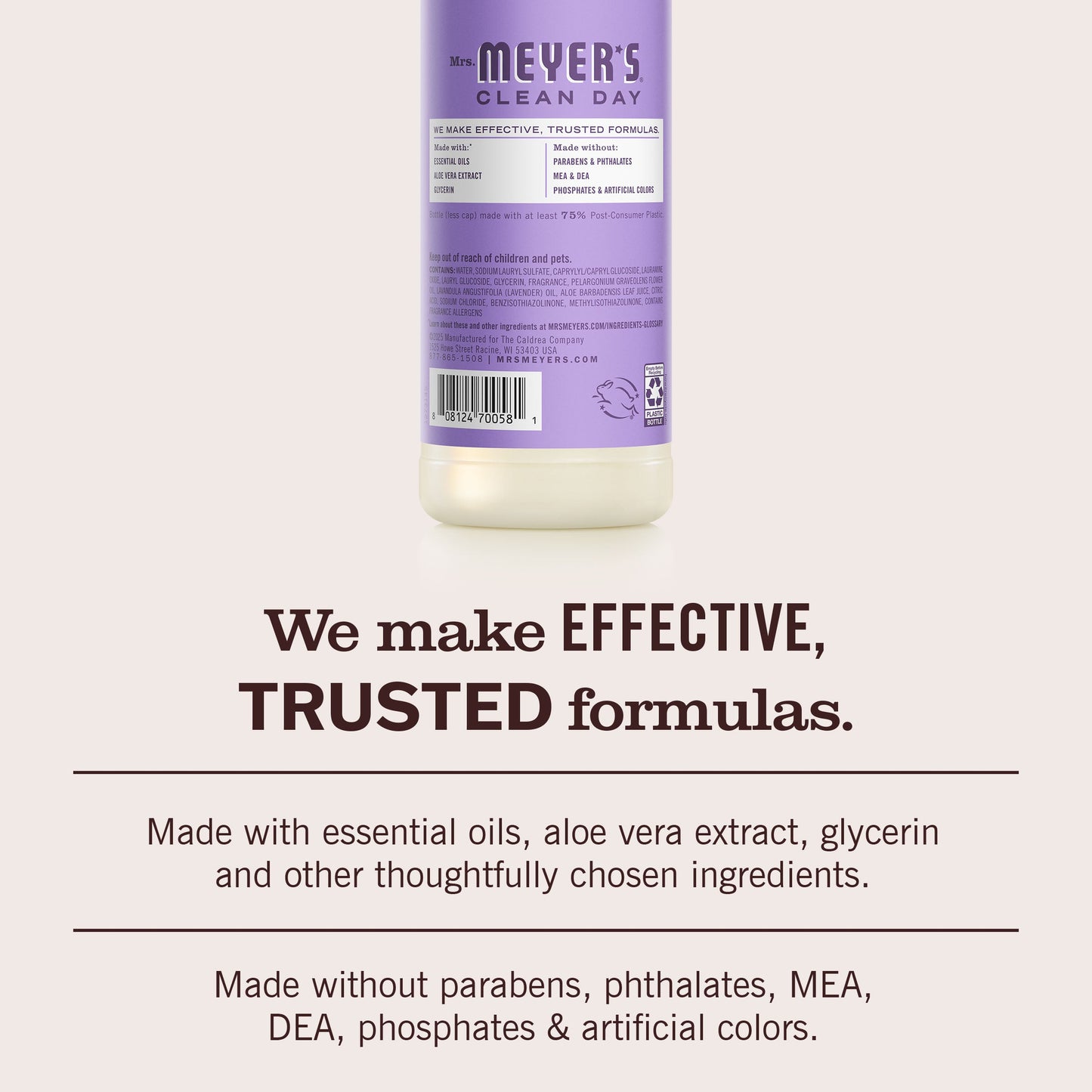 Mrs. Meyer's Lilac 3-Count Liquid Dish Soap Bundle