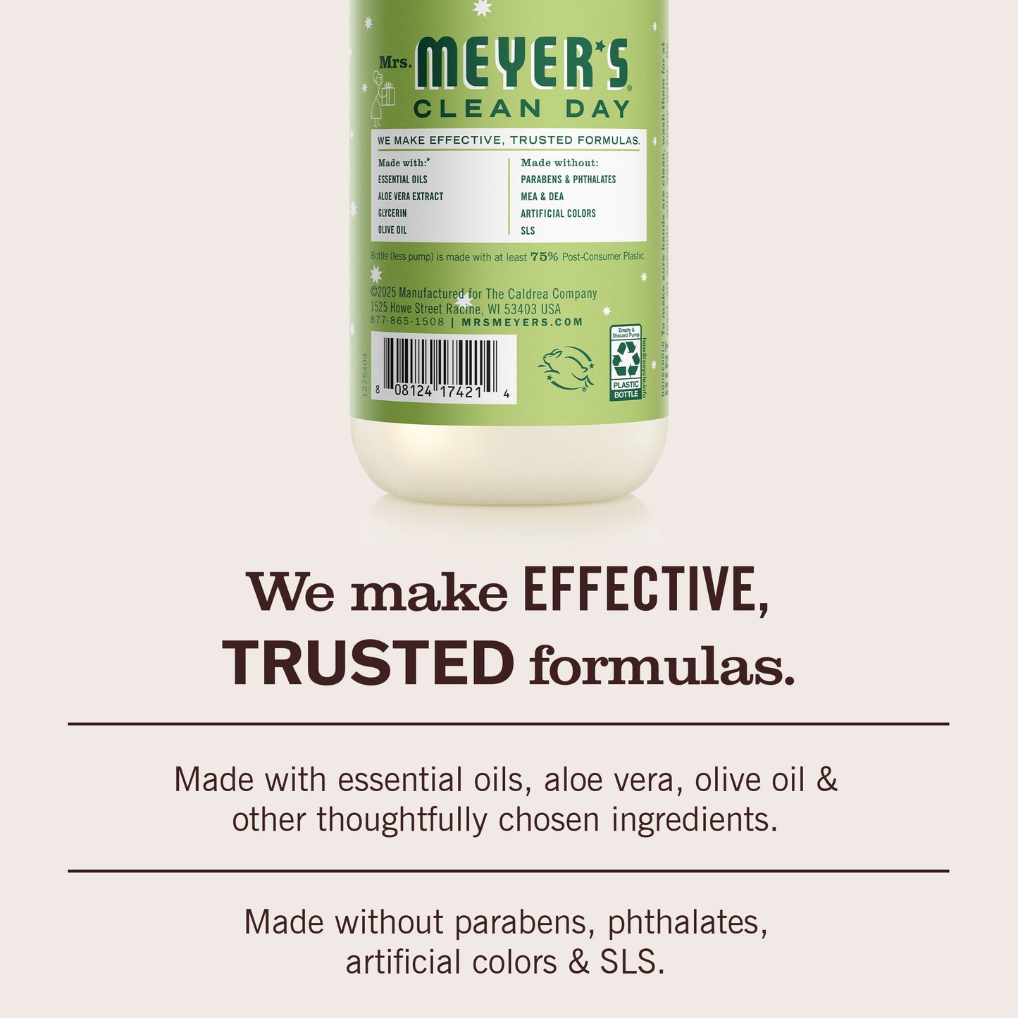 Mrs. Meyer's Iowa Pine Garden-Scented Liquid Hand Soap