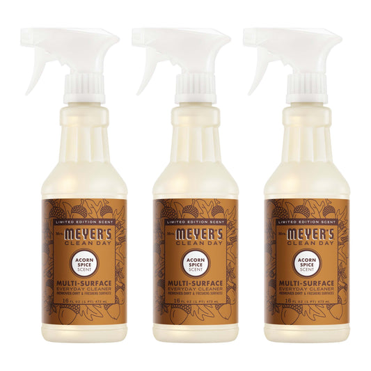 Mrs. Meyer's Acorn Spice 3-Count Everyday Multi-Surface Cleaner Bundle